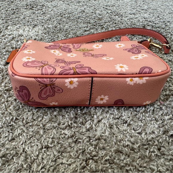 Pink Coach Nolita 19 Butterfly and Floral Bag - Picture 4 of 4